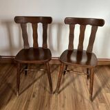 Pair of bistro chairs