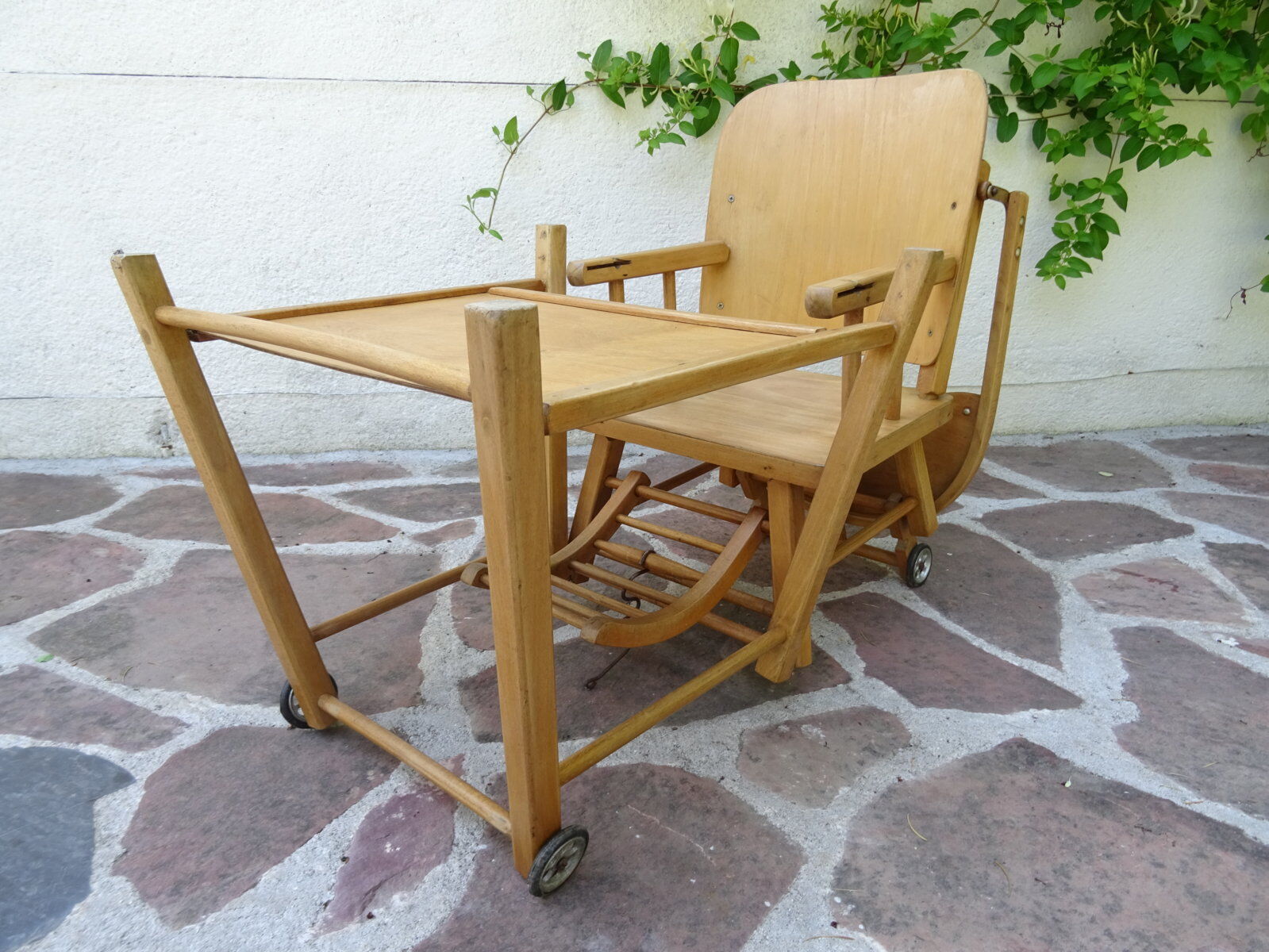 Chaise haute bébé Baumann
