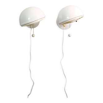 Scandinavian pair of wall sconces