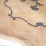 Turntable pedestal table