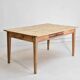 Vintage farmhouse table, oak legs