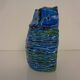 Ceramic Rimini Blu Owl by Aldo Londi for Bitossi, 1960s