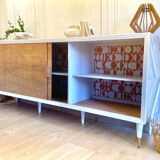 Vintage sliding door enfilade