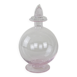 Glass carafe, Italian design, 1970s, manufactured in Italy