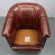 Fauteuil en cuir vintage, Tchécoslovaquie