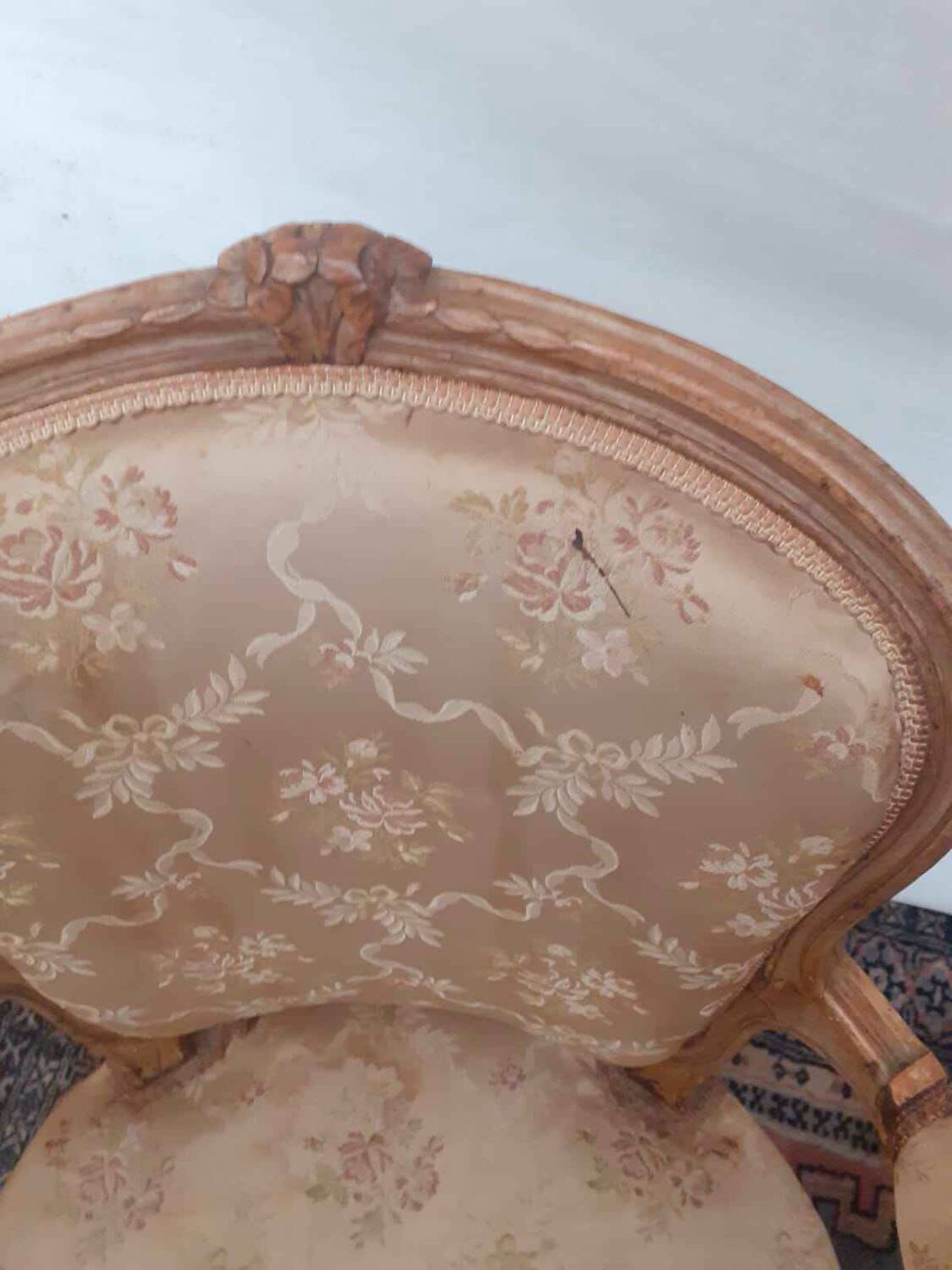 Louis XV style armchair