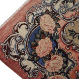 Hand-knotted vintage persian mohajeran area rug 125x215cm