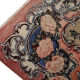 Hand-knotted vintage persian mohajeran area rug 125x215cm