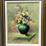 B. Dexpers. Still life with flowers. oil on panel.