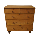 Commode en pin des années 40