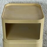 Rare Laundry Basket Container Componibili 4984 Anna Castelli design for Kartell, 60s