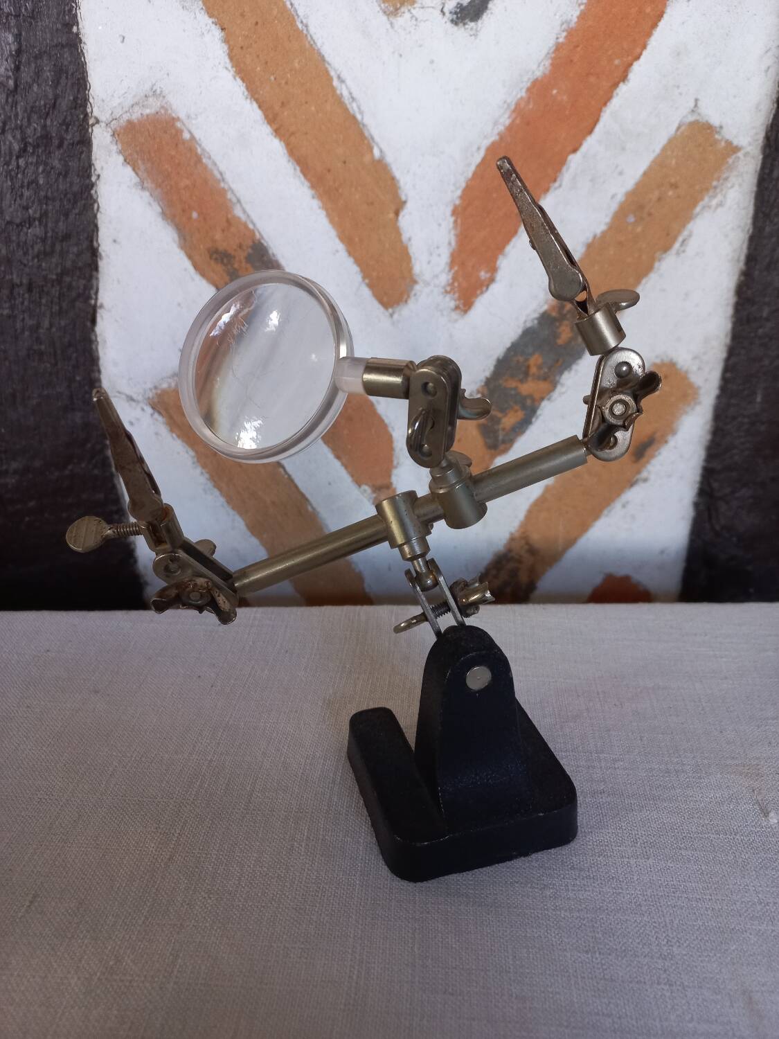Ancienne loupe d'horloger bijoutier
