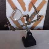 Old jeweler watchmaker's magnifying glass