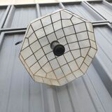 Octagonal suspension octagon lampshade mother-of-pearl pearl