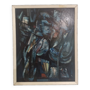 Huile sur toile signée