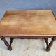 Louis XIII walnut desk • Small centre table in Renaissance style