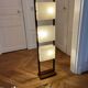 Lampe maison Arlus Acier et Teck