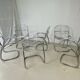 Set of six “Sabrina” chairs – Gastone Rinaldi for Rima Italy