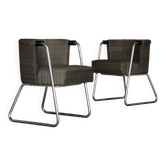 Chaises tubulaires modernistes d'Artifort, années 1930