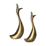 Couple of brass ducks