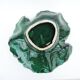Old large leaf-shaped ceramic bowl from Vallauris.