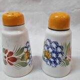 Henriot Quimper earthenware salt pots