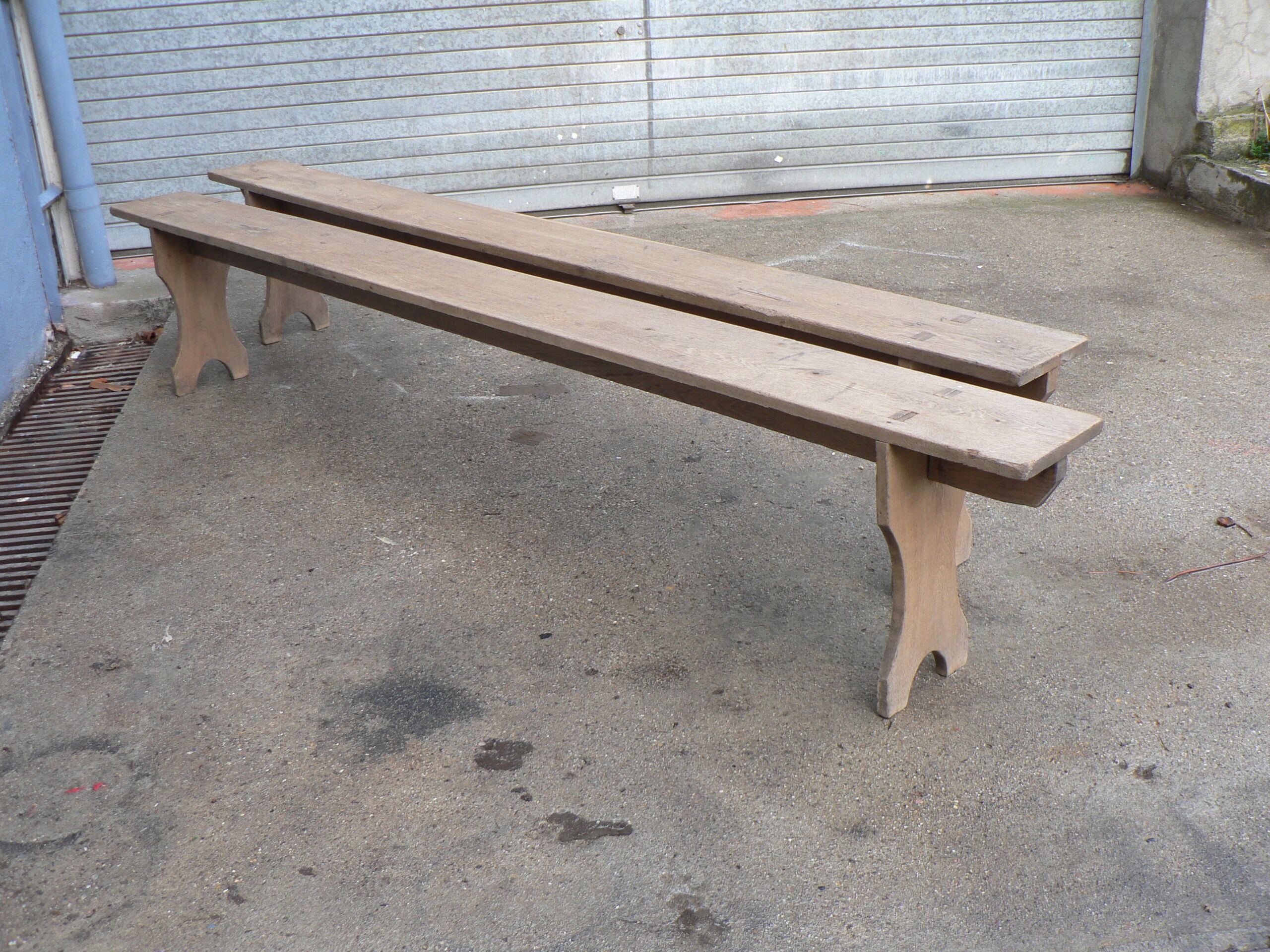 Pair of bench farm