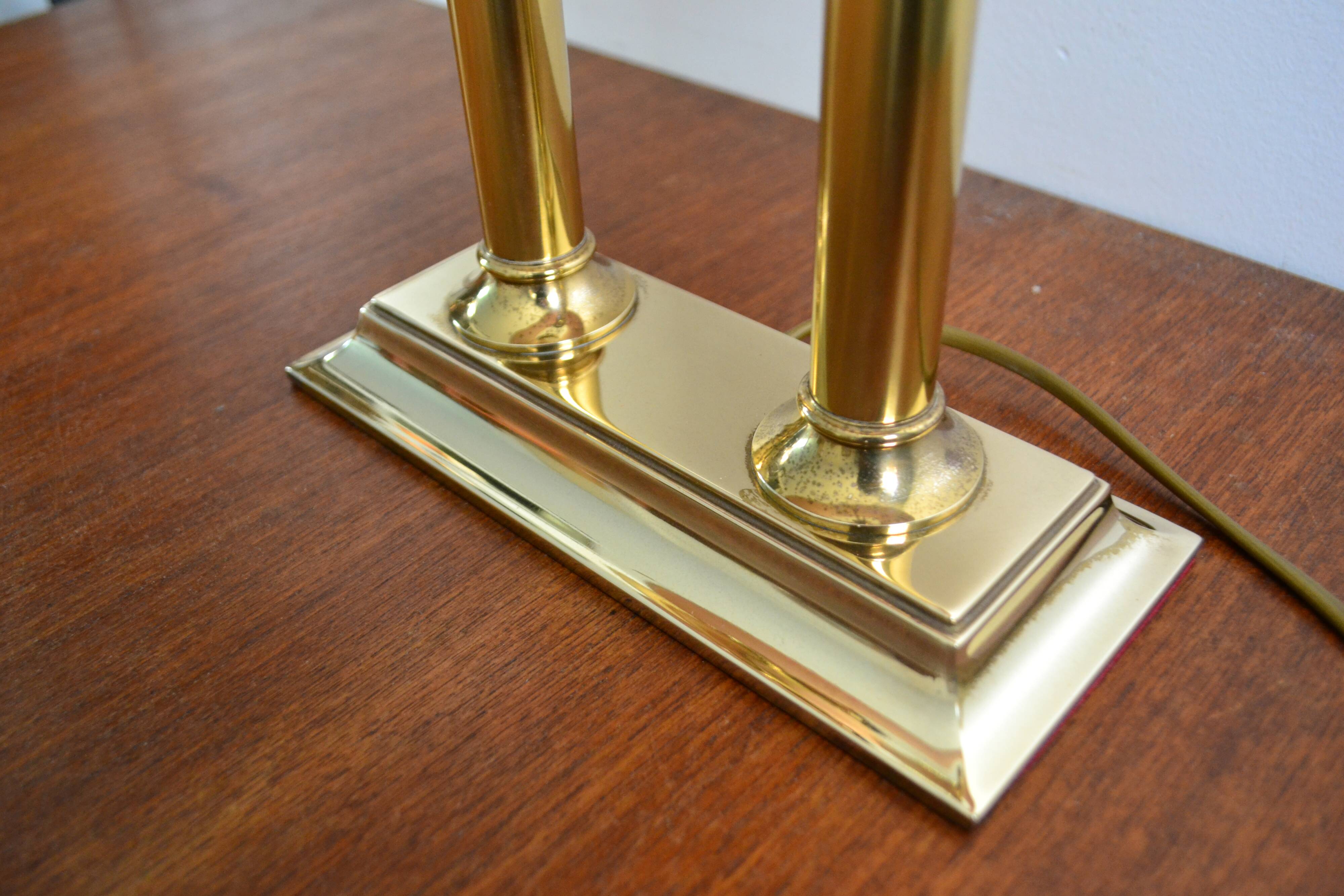 Vintage Deknudt column lamp from the 1970s