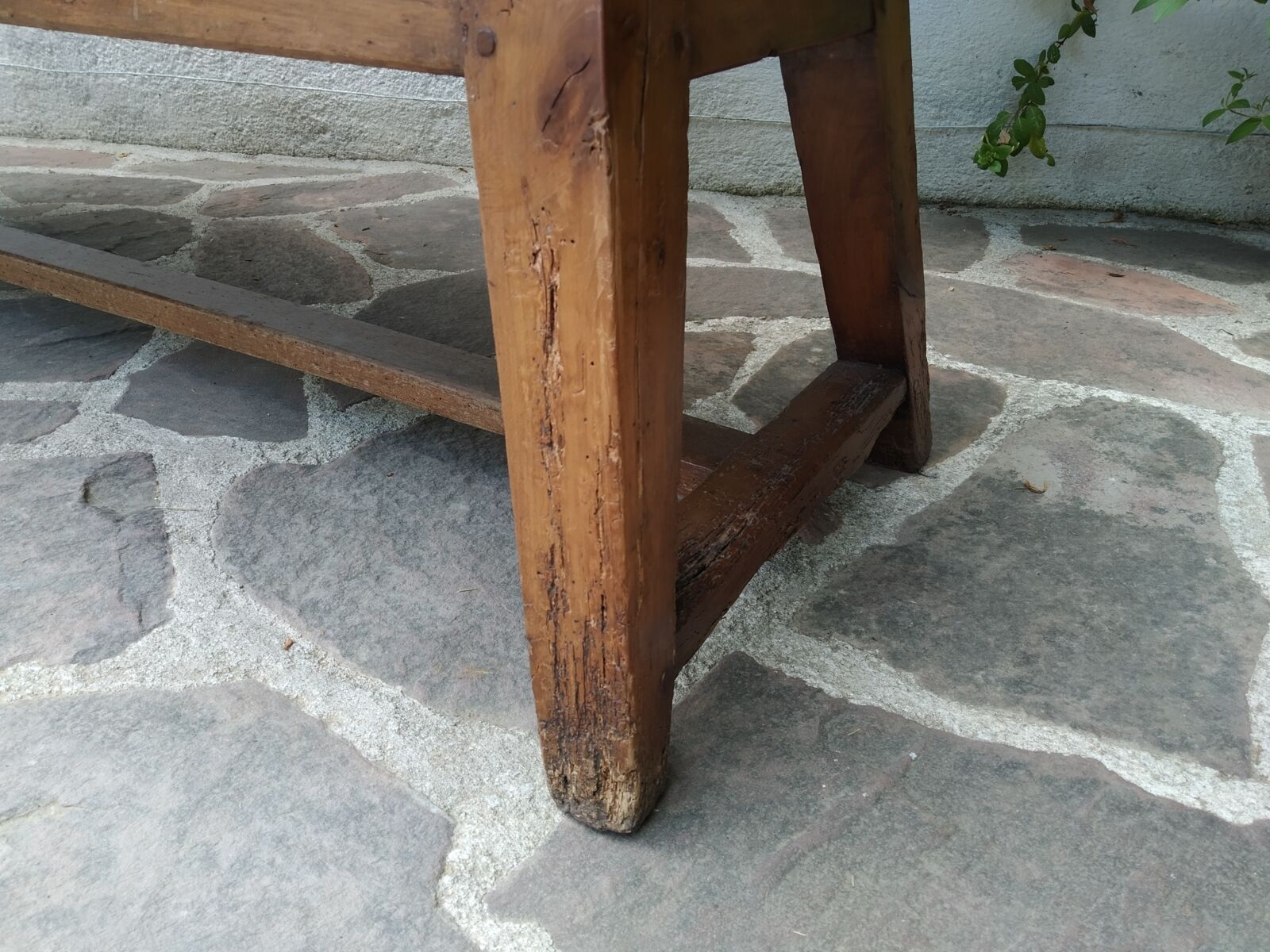 Table de ferme pétrin