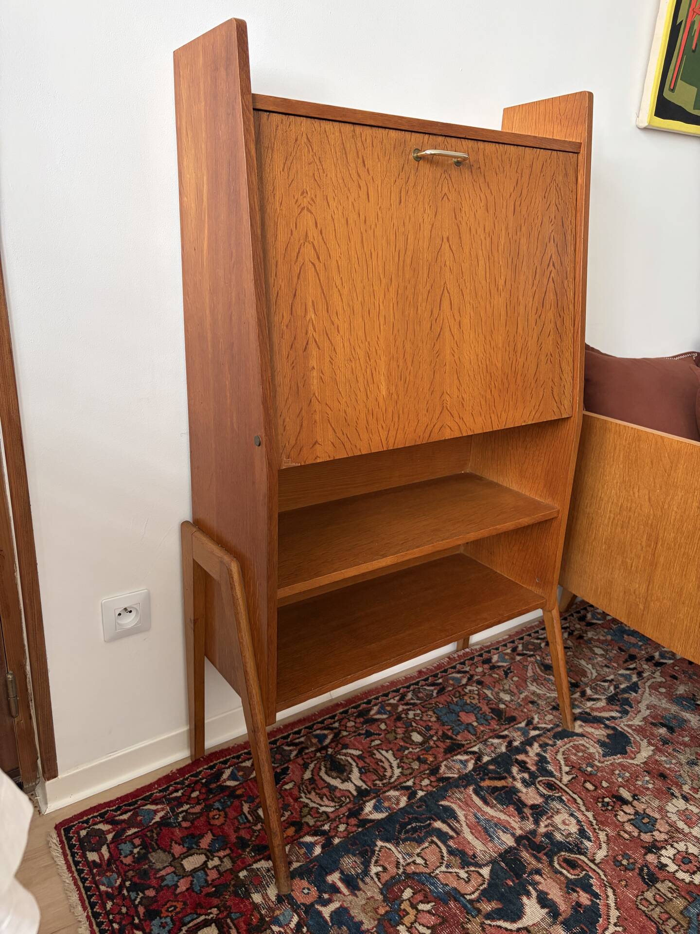 Bureau secrétaire vintage style scandinave 60’s
