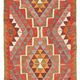 Turkish Handwoven Vintage Herki Kilim 96 cm x 348 cm