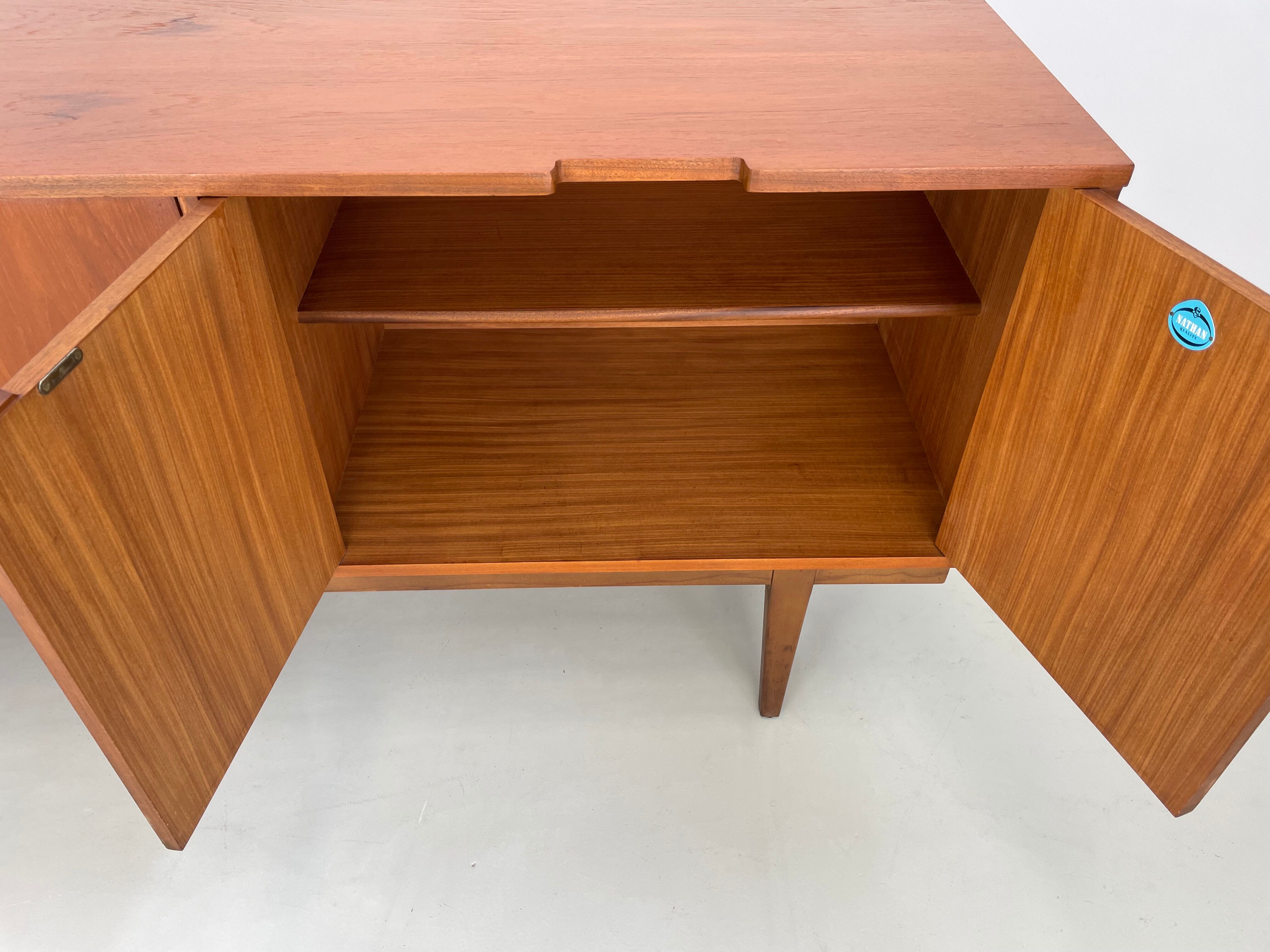 Vintage Nathan sideboard 1960's
