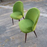 Pair of moumoutte chairs