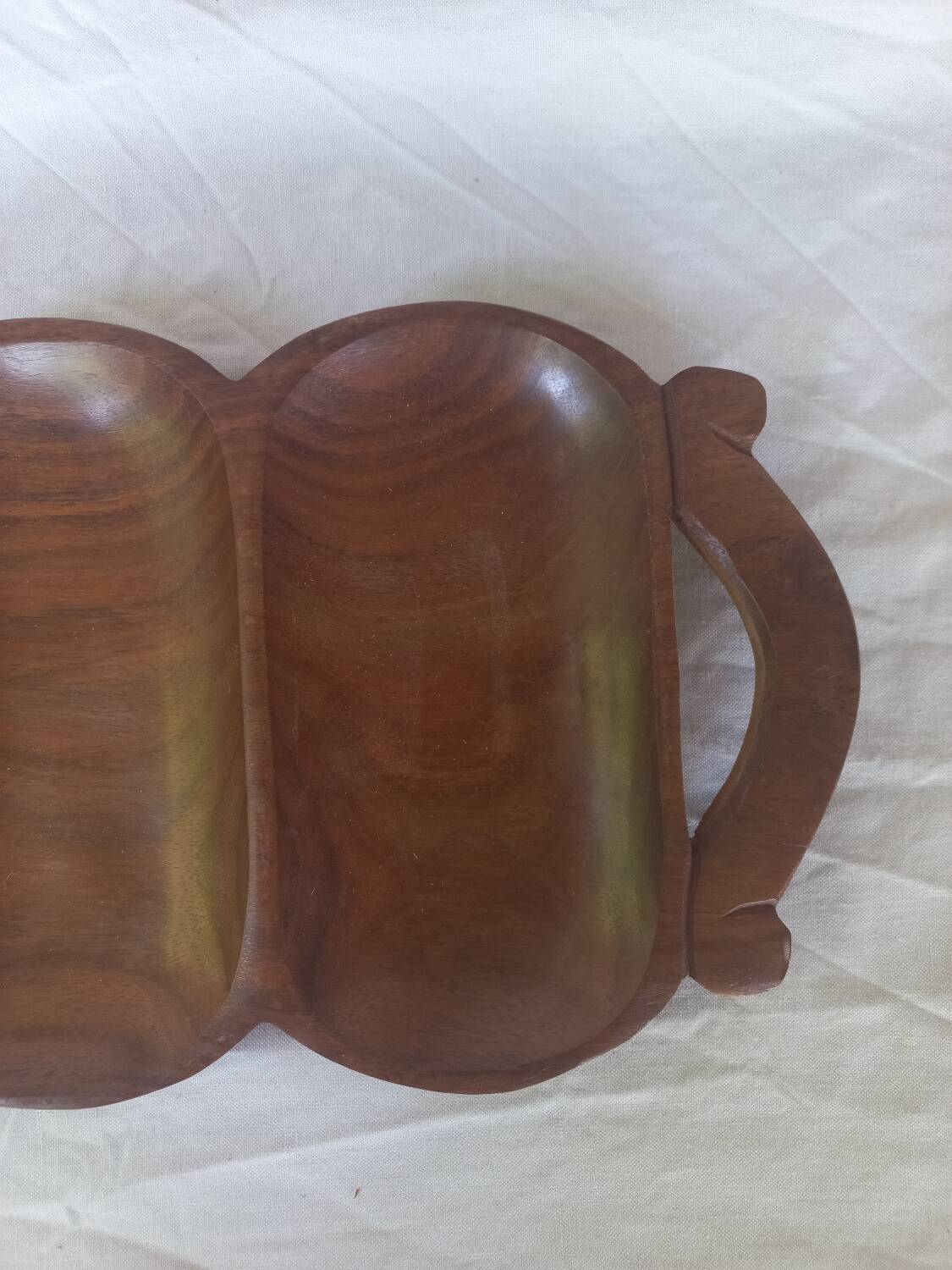Solid wood pocket emptier