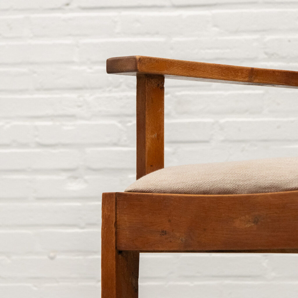 Chaise d'école Art déco néerlandaise de La Haye