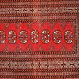 Vintage Pakistani carpet Lahore handmade 80cm x 130cm 1960s, 1C720