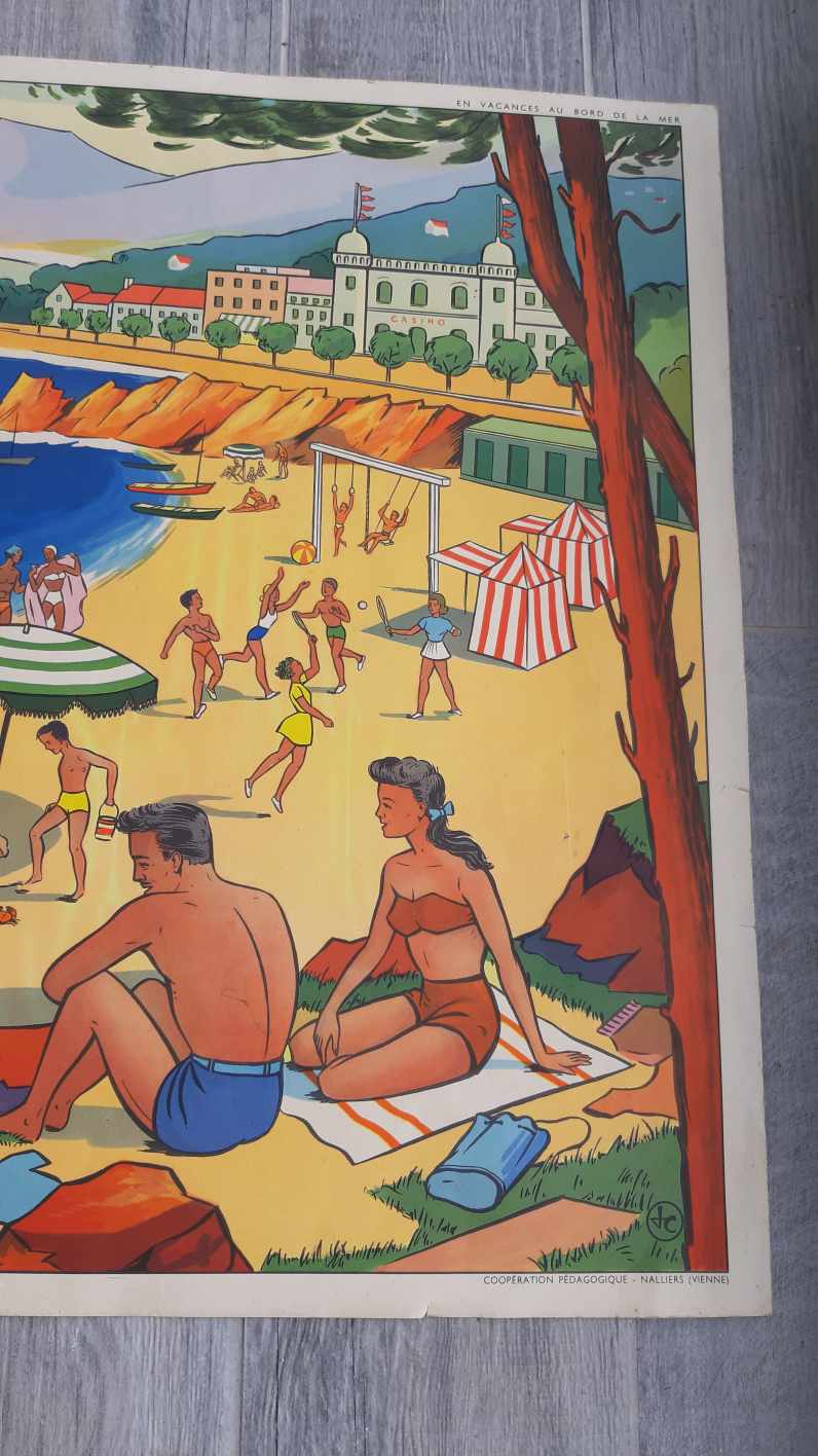 Educational school poster