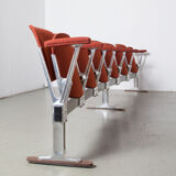 Banc Castelli Piretti Axis 3000 6 places rouge