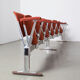 Bench Castelli Piretti Axis 3000 6 seats red