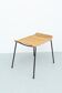 Gian Franco Legler attributed rattan stool, 1950s