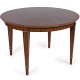Round art deco dining table