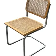 Chaise de design Cesca modèle B32 en chrome