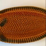 Plat poisson marron Selency x Monoprix Croisé Laroche
