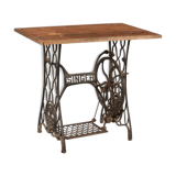 Singer teak table