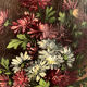 Paire de miniatures, huiles sur panneau, bouquets de fleurs