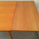Table vintage oak year 50/60 with 2 extensions