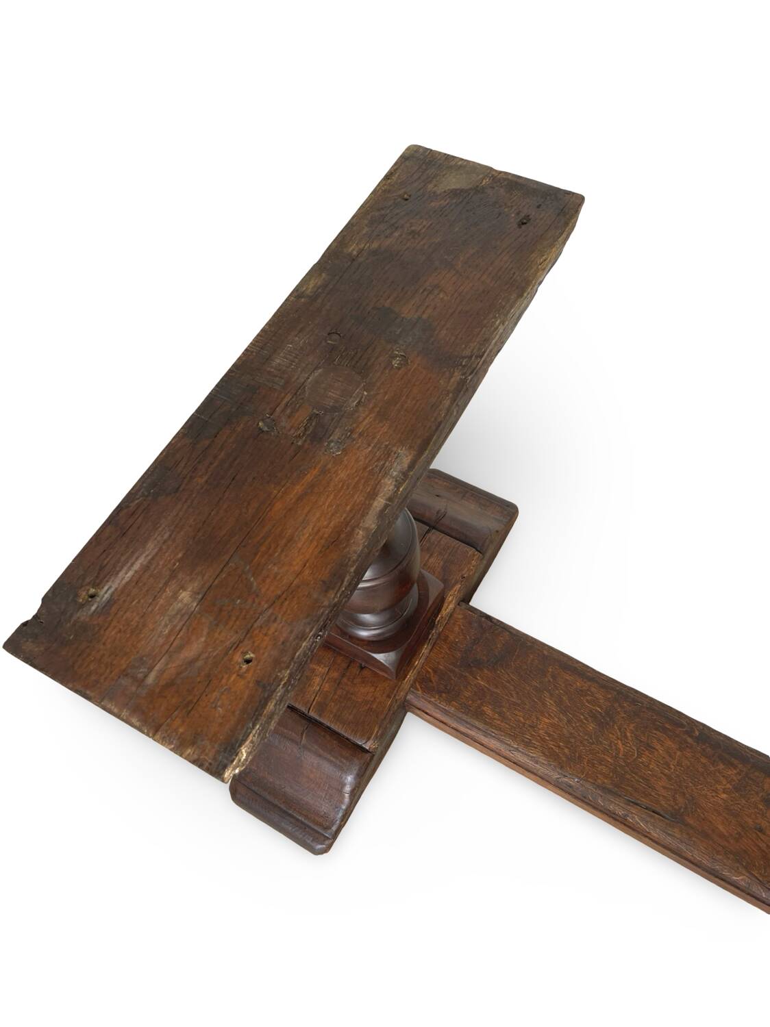 A fine 18th Century French walnut dining table