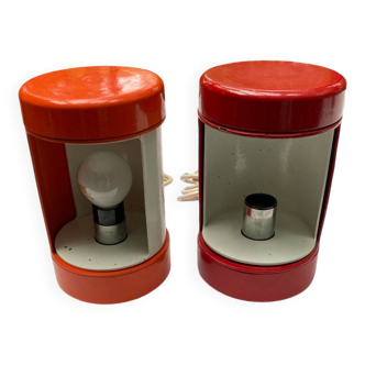Pair of Laura model desk/bedside lamps