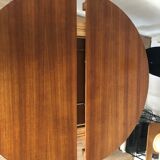 Set table and Chair Hans Olsen 1950 Scandinavian teak