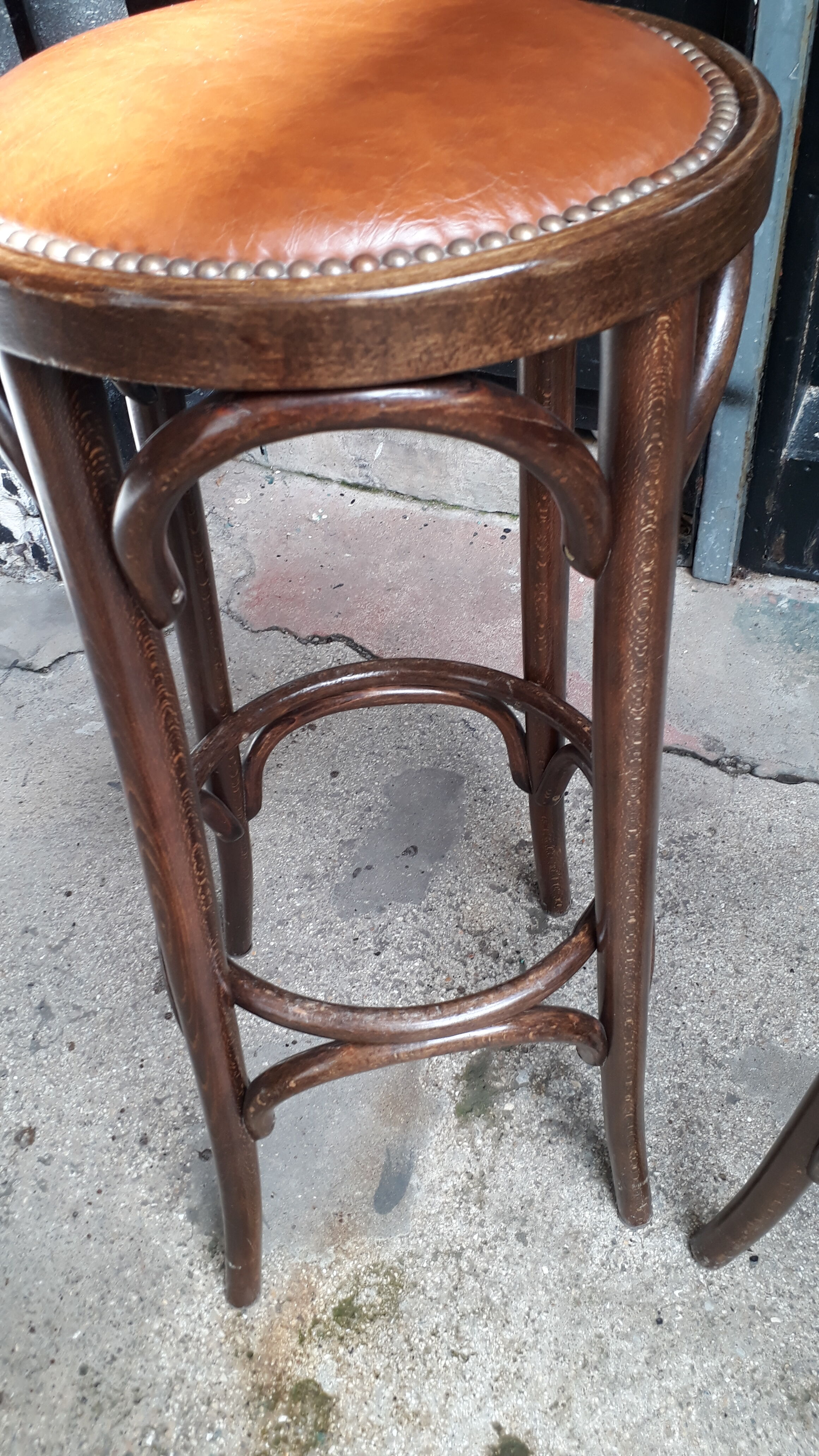 Pair of English bar stools